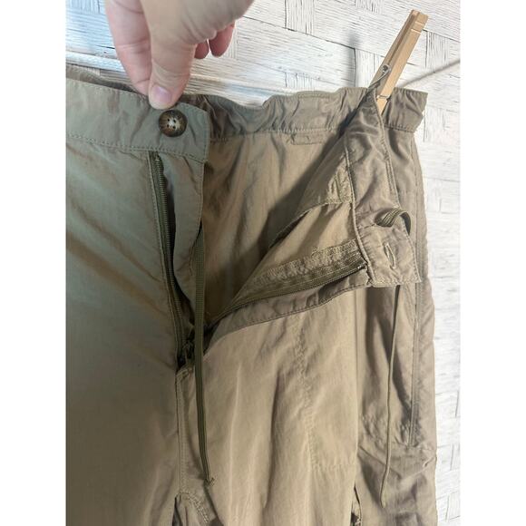 The north face women’s cargo capris drawstring packets outdoor Gorpcore hiking - Picture 4 of 12